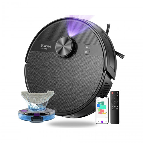 Робот-пилосос MONSGA 5000 з функцією вологого прибирання